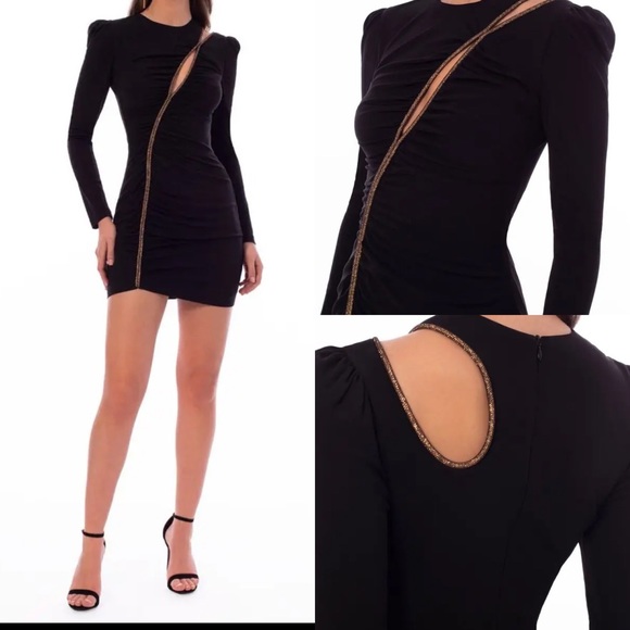 Helsi Crew Neck Mini Dress SizeS $475 - Picture 1 of 4